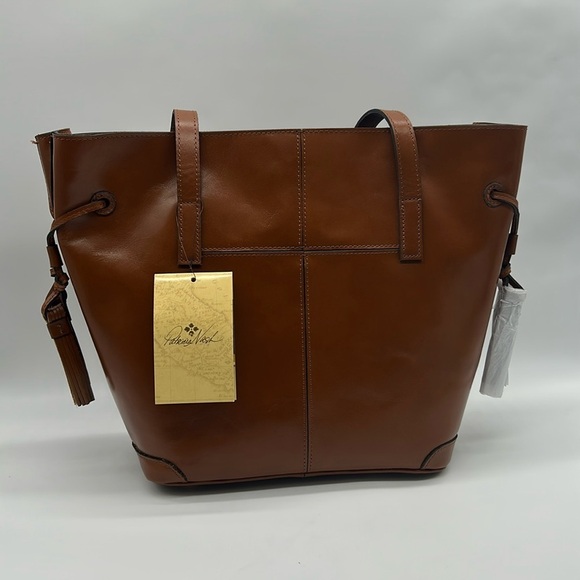2049- Patricia Nash Tote Bag Genuine Leather NWT - Picture 6 of 14